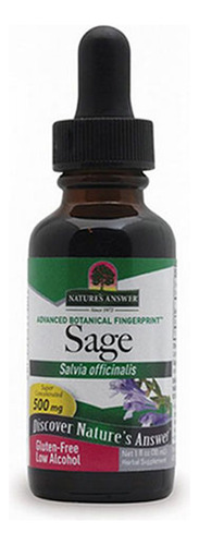 Extrato De Sálvia (1 Fl Oz) Da Nature's Answer