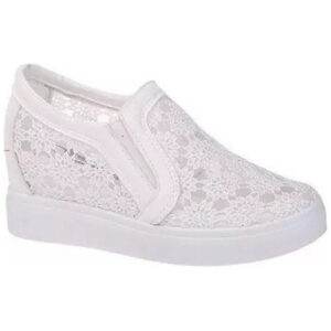 Tênis Ortopédico Feminino Casual Flor Soft