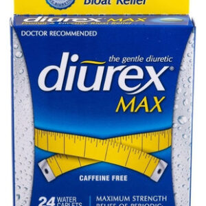 Comprimidos De Água Max Aquagel 24 Cápsulas Da Diurex