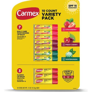 Carmex Lip Balm Hidratante Bisnaga Pack Com 10