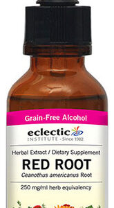 Raiz Vermelha 250 Mg 1 Onça Com Álcool Da Eclectic Herb