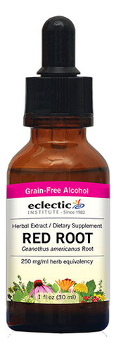 Raiz Vermelha 250 Mg 1 Onça Com Álcool Da Eclectic Herb
