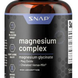 Complexo De Magnésio 60 Cápsulas Da Snap Supplements