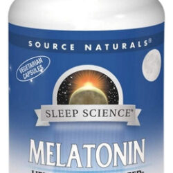 Melatonina 3 Mg 120 Cápsulas Da Source Naturals