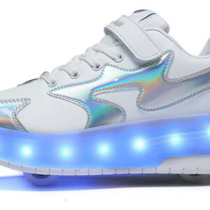 Patins De Duas Rodas Recarregáveis Com Iluminação Led 2023