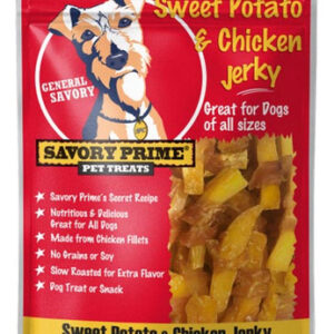 Jerky Treats, Batata Doce E Frango, 1 Unça/8 Onças (tira)