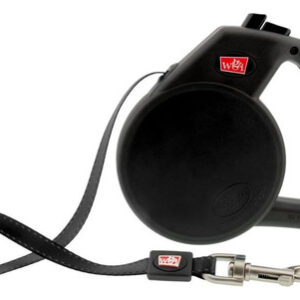 Trela Retrátil De Fita Reflexiva Com Alça De Gel Pequena Pre