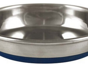 Taça Para Gatos Ourpets Premium Em Aço Inoxidável Colada Com