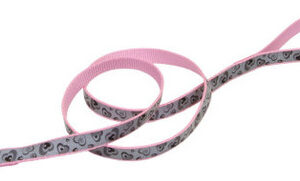 Coleira Reflexiva Para Cães Lazer Brite Rosa, 1 Cada/5/8 Pol