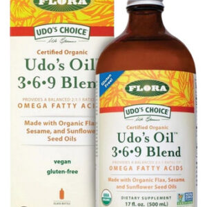 Óleo Udos 3-6-9, Mistura De Ácidos Graxos Ômega, 17 Onças, D