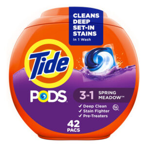 Tide Pods Febreze Sport 3 Em 1, 42 Pods