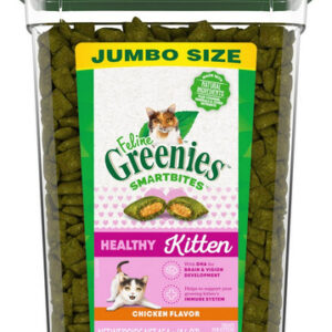 Greenies Feline Smart Bites Healthy Kitten Cat Treats Chicke