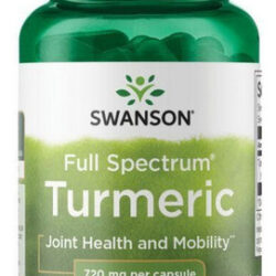 Cúrcuma Full Spectrum 720 Mg 30 Cápsulas Da Swanson Vitamins