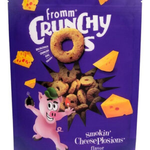 Crunchy Os Smokin Cheese Plosions, Petiscos Para Cães, 6 Onç