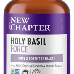 Holy Basil Force 30 Cápsulas Vegetarianas Da New Chapter