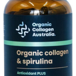Colágeno Puro Com Espirulina 120 Cápsulas Da Organic Collage