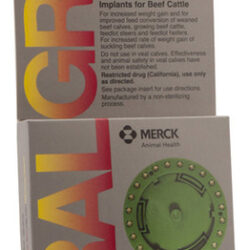 Cartucho De Implantes Para Gado Ralgro, 24 Doses, Da Merck A