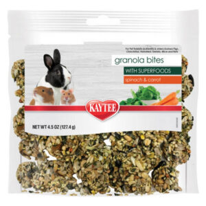 Picadas De Granola Com Superalimentos: Espinafre E Cenoura (