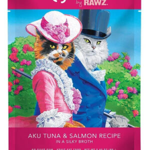 Comida Úmida Para Gatos Aujou Aku Com Atum E Salmão, 2,46 On