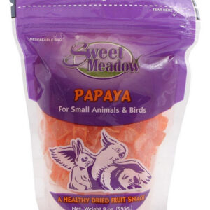 Guloseima De Mamão Seco Sweet Meadow Farm Para Pequenos Anim