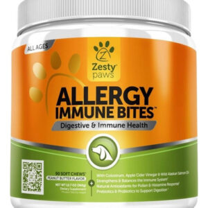 Manteiga De Maçã E Amendoim Allergy Immune Bites 90 Unidades