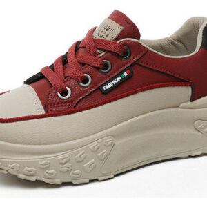 Tênis Feminino Respirável Solado Grosso Moda Casual