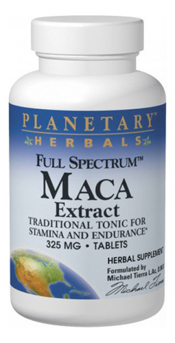 Extrato De Maca De Espectro Completo 325 Mg 60 Comprimidos D