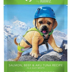 Comida Úmida Para Cães Aujou, Salmão Bovino E Atum Aku, 2,46