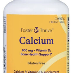 Cálcio Mais Vitamina D3 600 Mg 300 Comprimidos Da Foster And