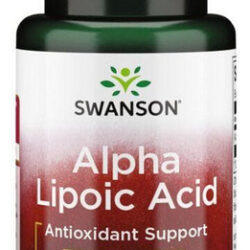 Ácido Alfa Lipóico 300 Mg 120 Cápsulas Da Swanson Vitamins