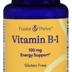 Vitamina B-1 100 Mg 100 Comprimidos Da Foster And Thrive
