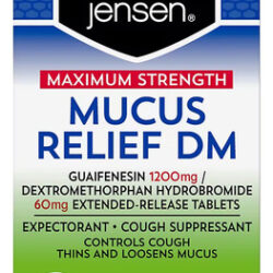 Mucus Reflief Dm Maximum Strength Berkley Jensen 56 Tablets