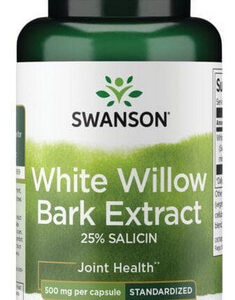 Extrato De Casca De Salgueiro Branco 500 Mg 60 Cápsulas Vege