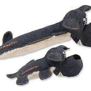 Mammoth Pet Products Squeakies Dog Toy Denim Para Cães Com C