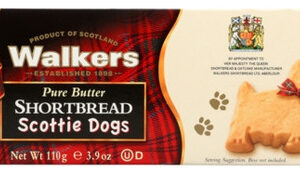 Shortbread Scottie Dogs De 3,9 Onças (caixa Com 12) Da Walke