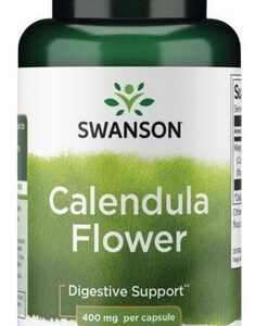 Flor De Calêndula 400 Mg 60 Cápsulas Da Swanson Vitamins