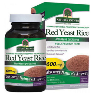 Arroz Vermelho Fermentado 600 Mg 90 Cápsulas Da Nature's Ans