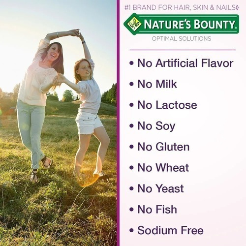 Kit 2: Cabelo, Pele E Unhas | Nature Bounty 80 Gomas Importa - Imagem 5