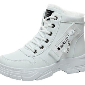 Novos Sapatos E Botas De Algodão Macio Com Sola Grossa