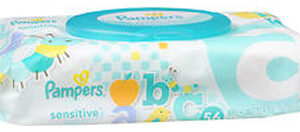 Toalhetes Pampers Sensitive 56 56, Cada Um Da Pampers