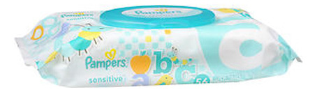Toalhetes Pampers Sensitive 56 56, Cada Um Da Pampers
