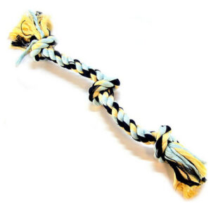 Corda De Reboque Colorida De 3 Nós Flossy Chews, Média - 20