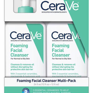 Cerave Espuma Hidratante Facial 354ml Pacote 2