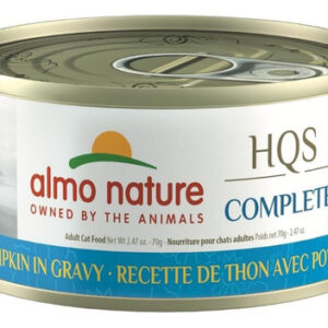 Comida Úmida Para Gatos Com Atum Completo Com Abóbora Em Mol