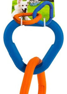 Pára Com Isso! Brinquedo Ultra Links Para Cães Azul, Laranja