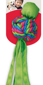 Brinquedo Para Cães Kong Wubba Weave Twist-knot, Variado E G