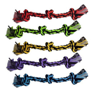Brinquedo Multipet Nuts For Knots Com Corda De 3 Nós Para Cã
