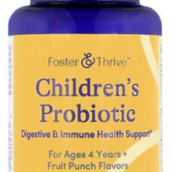 Comprimidos Probióticos Para Mastigar Para Crianças, Ponche