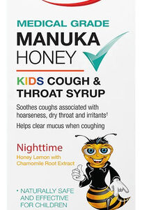 Xarope Noturno Para Tosse E Garganta Para Crianças De 4 Onça