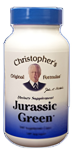 Jurassic Green 100 Vegicaps Da Dr. Christopher Formulas